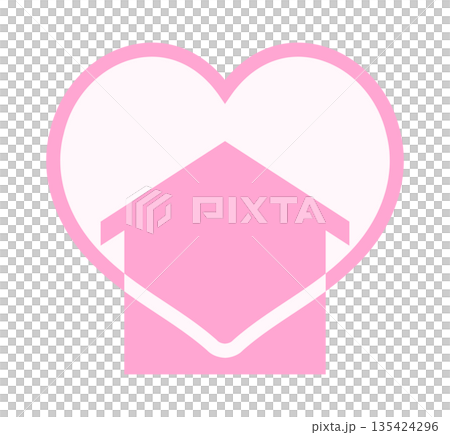 房子和心形戒指 房子和心形戒指 135424296