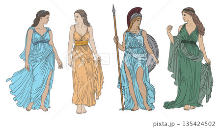 Ancient Greek women Ancient Greek women 135424502