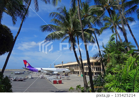 【ハワイ旅行イメージ】ダニエル・K・イノウエ国際空港 135425214