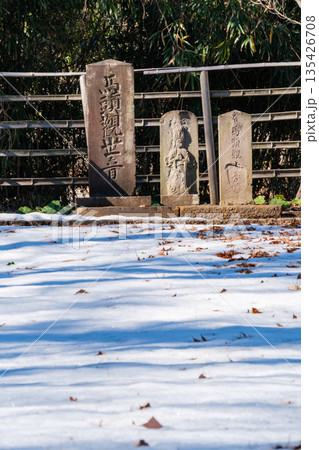 馬頭観音の雪景色 馬頭観音の雪景色 135426708