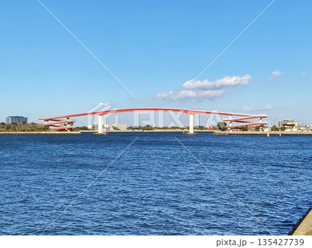 木更津中の島公園の中の島大橋 135427739