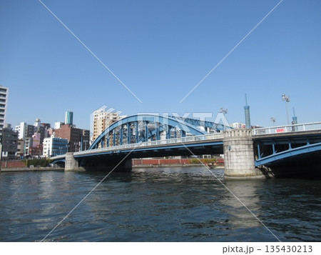 駒形橋付近　墨田区側から台東区側を望む 135430213