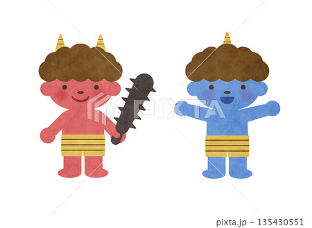 鬼　イラスト 135430551