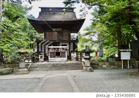 恵林寺の「三門(四脚門)」（山梨県甲州市塩山小屋敷） 135430895