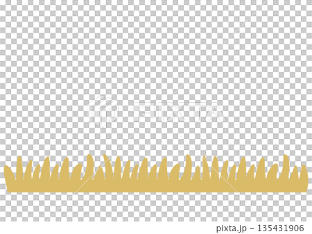 枯草的簡單插圖 枯草的簡單插圖 135431906