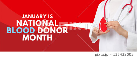 Professional displays a red blood drop on vibrant background Professional displays a red blood drop on vibrant background 135432003