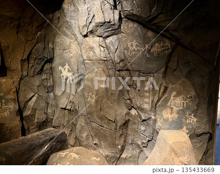ラサにあるトンパ文字 ラサにあるトンパ文字 135433669