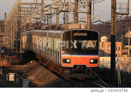 【東武】夕方の50090型 川越特急（東上線：東松山〜高坂） 135433756