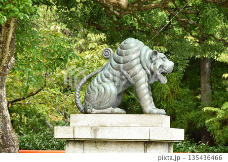 鞍馬寺　狛犬 135436466