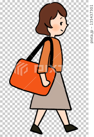 Walking Women 135437301