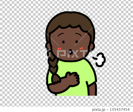 A relaxing black girl 135437454