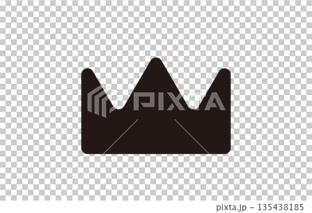 Simple crown shape Simple crown shape 135438185