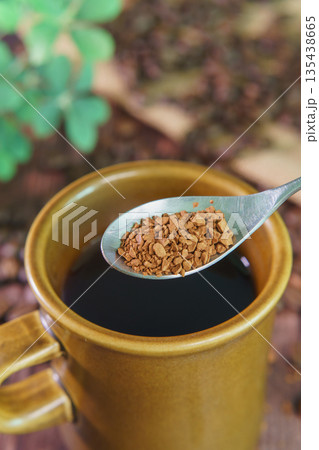 インスタントコーヒー イメージ インスタントコーヒー イメージ 135438665