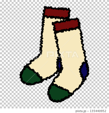 Cute fluffy socks for cold weather Cute fluffy socks for cold weather 135440952