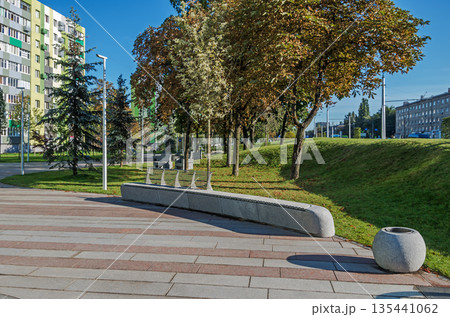 House area with granite bench House area with granite bench 135441062