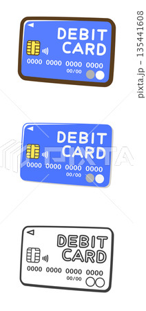 デビットカード 135441608
