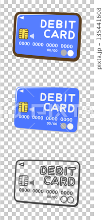 デビットカード 135441608