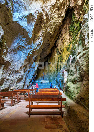 The hermitage of Saint-Antoine de Galamus at gorges of Galamus, The hermitage of Saint-Antoine de Galamus at gorges of Galamus, 135441955