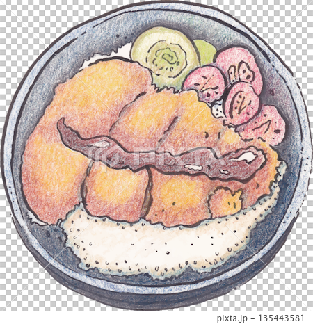 Food Watercolor Illustration for Cooking Concept 135443581