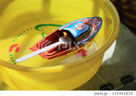 ポンポン船 135443819