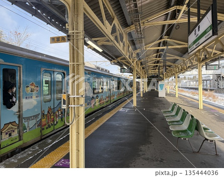 電車の走る風景 電車の走る風景 135444036