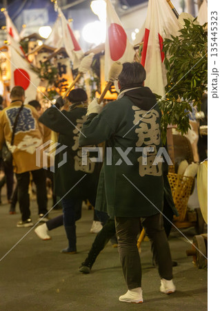 鳥追い祭の晩　群馬県中之条町 135445323