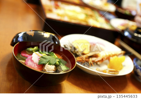 我が家の定番お正月料理とお雑煮 135445633