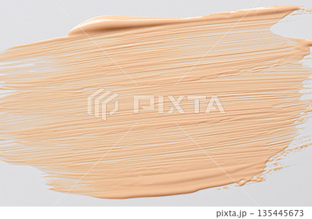 Skin foundation or makeup base. Cosmetic product. 135445673