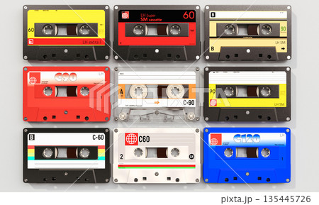 3d audio cassette tapes retro 3d audio cassette tapes retro 135445726