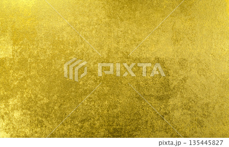Gold metallic surface 3d background 135445827