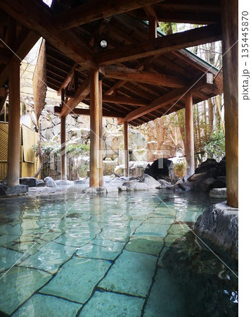 老神温泉の露天風呂 老神温泉の露天風呂 135445870