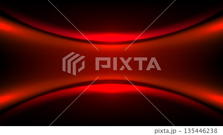 Red futuristic abstract background with glowing curves and deep shadows for high tech design Red futuristic abstract background with glowing curves and deep shadows for high tech design 135446238