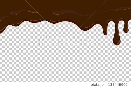 Melting chocolate illustration_horizontal 135446902