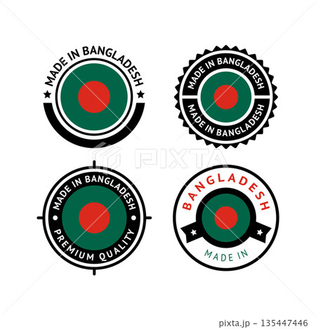 National flag of the People's Republic Bangladesh 135447446