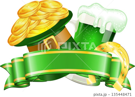St. Patrick's Day Banners 135448471
