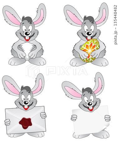 Set Easter Rabbit 135448482