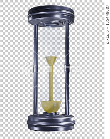 Hourglass sand clock sand glass (transparent material) Hourglass sand clock sand glass (transparent material) 135448687