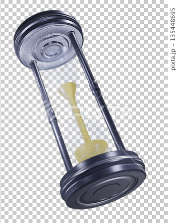Hourglass sand clock sand glass (transparent material) Hourglass sand clock sand glass (transparent material) 135448695