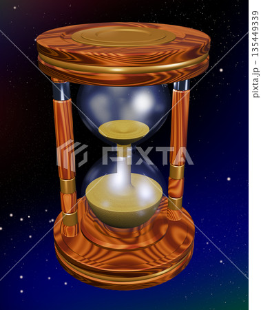 砂時計　hourglass　sand clock 　sand glass 135449339