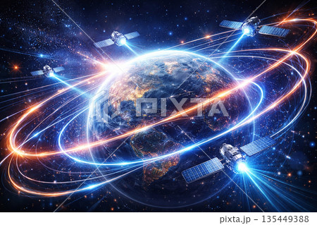 未来的な通信ネットワーク 135449388