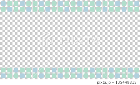 Tile-style square pattern frame Tile-style square pattern frame 135449815