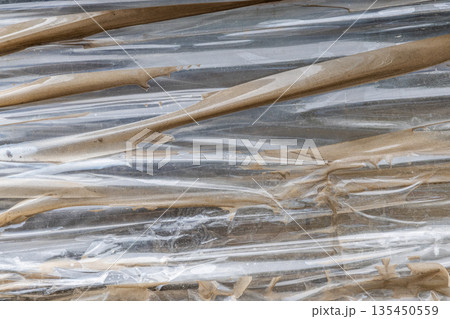 dirty clear tape texture and background 135450559