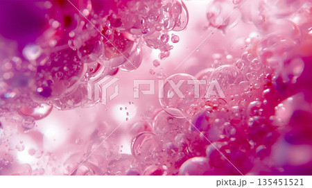abstract background with colorful spots oil drops 135451521