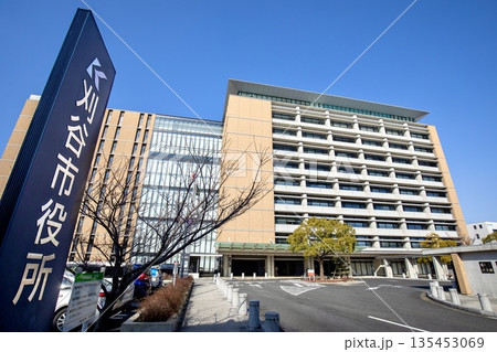 刈谷市、刈谷市役所の庁舎 刈谷市、刈谷市役所の庁舎 135453069