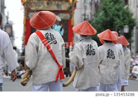 京都　祇園祭　山鉾巡行　鶏鉾 135453286