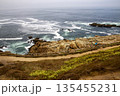 Explore the Coast Near the Tower of Hercules in La Coruna, Spain 135455231