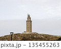 Visit Famous Tower of Hercules in La Coruna, Spain During a Vacation Trip 135455263