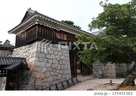 松山城:筒井門(愛媛県松山市) 松山城:筒井門(愛媛県松山市) 135455363