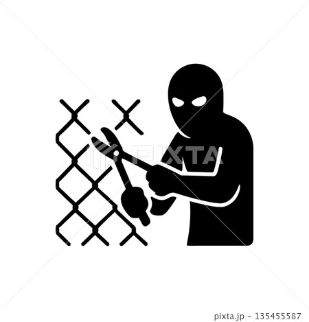 Forced Entry Vandalism Icon 135455587
