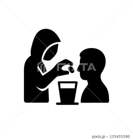 Drink Spiking Substance Icon 135455590